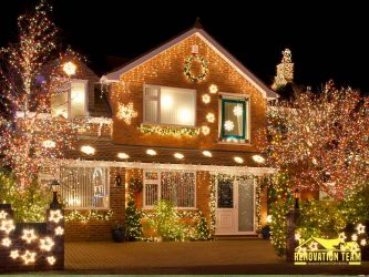 How to Hang Your Holiday Lights Without Causing Roof Damage